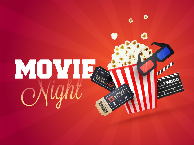 626x469 Movie Night Concept Vector Premium Download