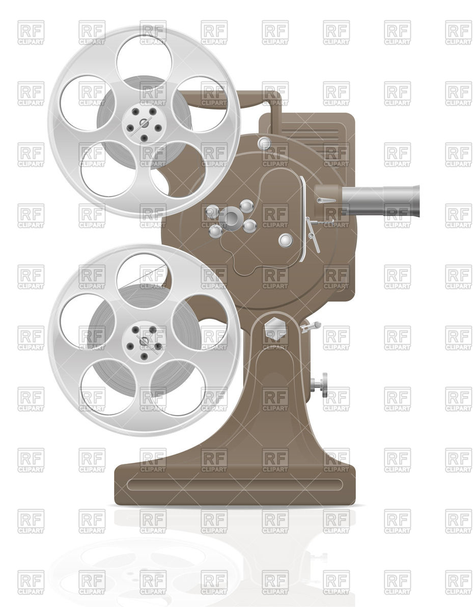 Old Movie Projector Vector Image Of Objects Konturvid 933x1200 Old Movie Projector Vector Image Of Objects Konturvid