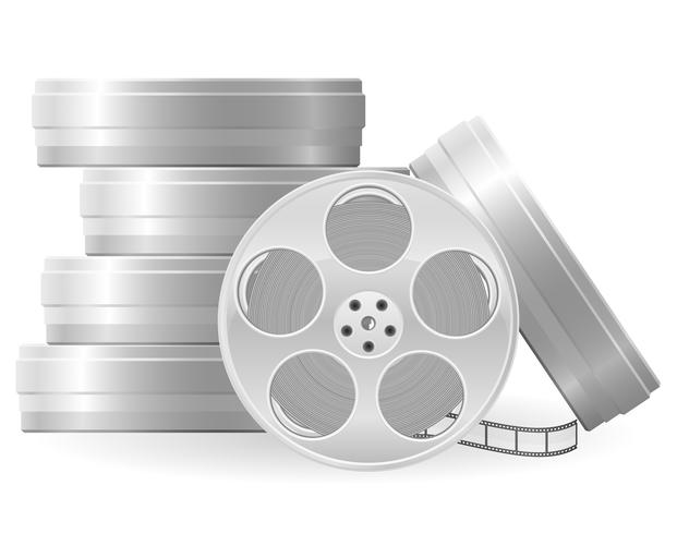 621x490 Movie Reel Vector Illustration