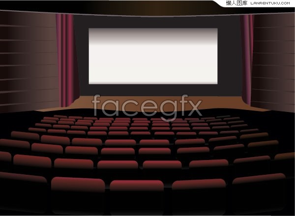 Movie Theater Vector Over Millions Vectors, Stock Photos, Hd 600x440 Movie Theater Vector Over Millions Vectors, Stock Photos, Hd