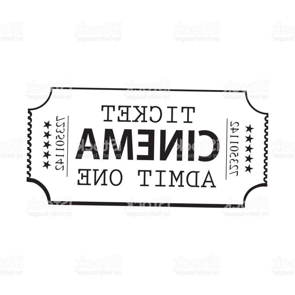 1024x1024 Best Free Movie Ticket Clip Art Black And White Vector Pictures