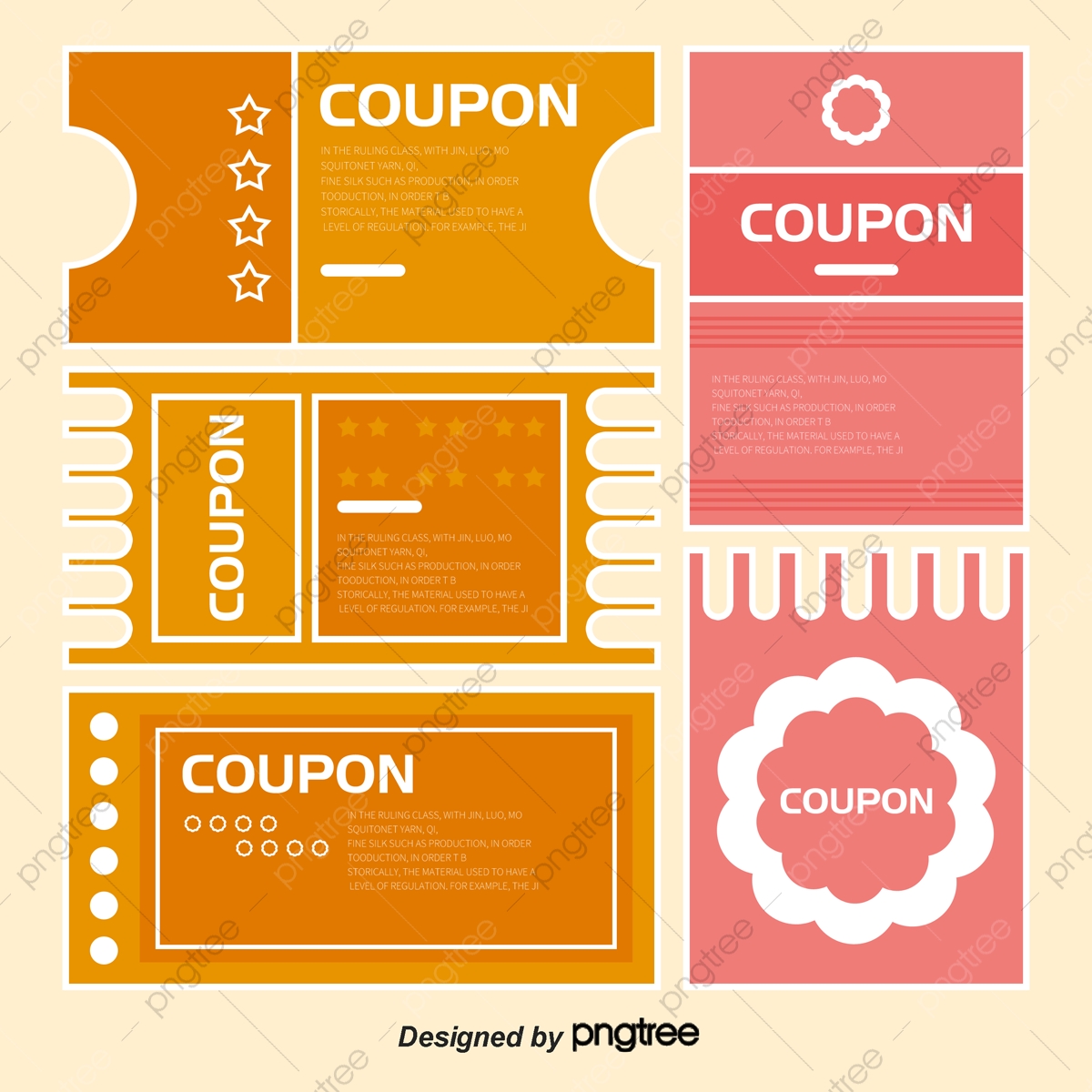 1200x1200 Vector Cartoon Cute Ticket Stubs, Cinema, Movie Ticket, Vector Png