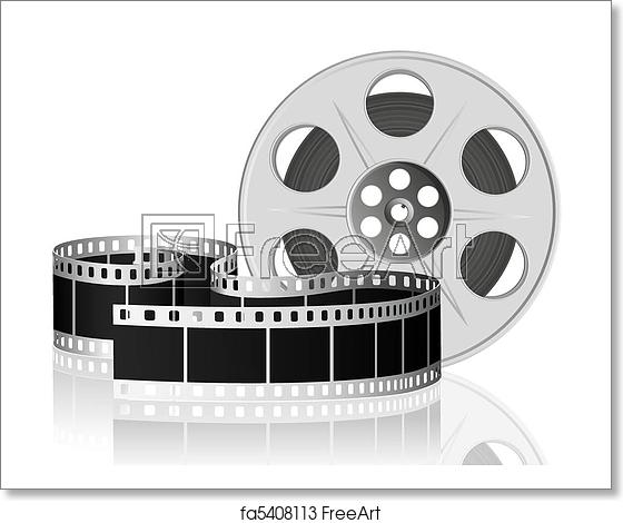 Free Art Print Of Twisted Film For Movie Vector Illustration 560x470 Free Art Print Of Twisted Film For Movie Vector Illustration