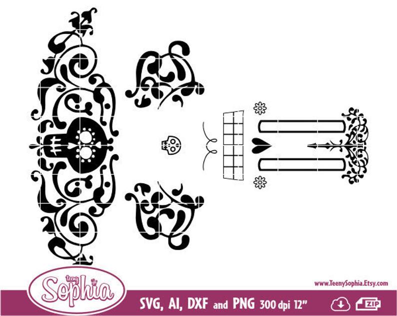 Disney Coco Movie Vector Guitar Ornament Clipart Cutting Etsy 794x633 Disney Coco Movie Vector Guitar Ornament Clipart Cutting Etsy