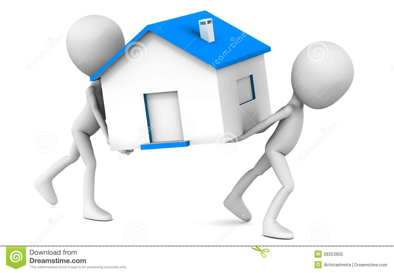 1300x902 Moving House Clipart