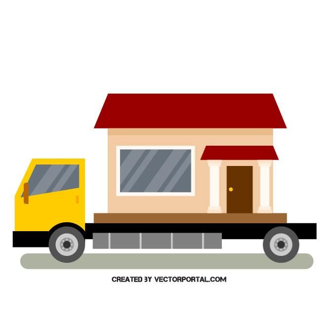 660x660 Home Moving Truck Vector Image Vehicles Free Vectors