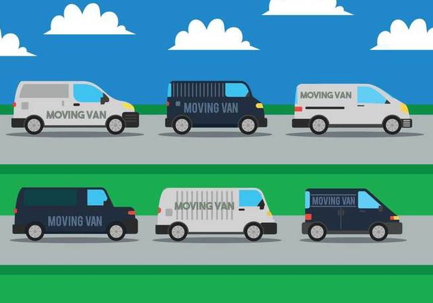Moving Van Vector Set Free Vector Download Cannypic 632x443 Moving Van Vector Set Free Vector Download Cannypic