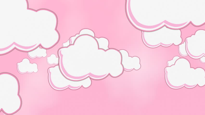 Pink Animated Vector Clouds, Expanding Stock Footage Video 852x480 Pink Animated Vector Clouds, Expanding Stock Footage Video
