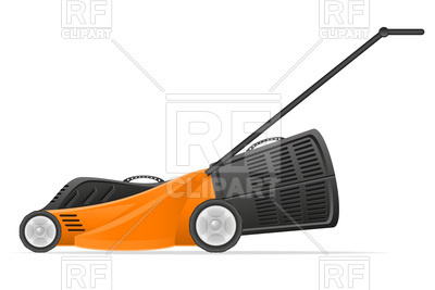 400x267 Lawn Mower Vector Image Of Objects Konturvid
