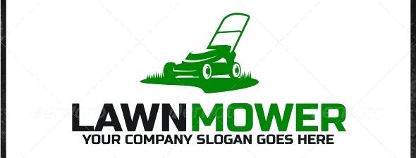 590x225 Lawn Mower Logo Decor Living New Beautiful