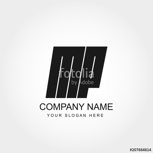 Initial Letter Mp Logo Vector Design Stock Image And Royalty Free 500x500 Initial Letter Mp Logo Vector Design Stock Image And Royalty Free