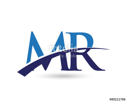 500x400 Mr Logo Letter Swoosh Stock Image And Royalty Free Vector