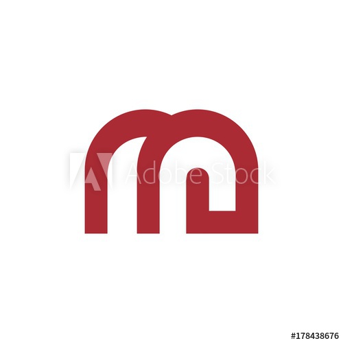 500x500 Mr Logo Initial Letter Design Template Vector