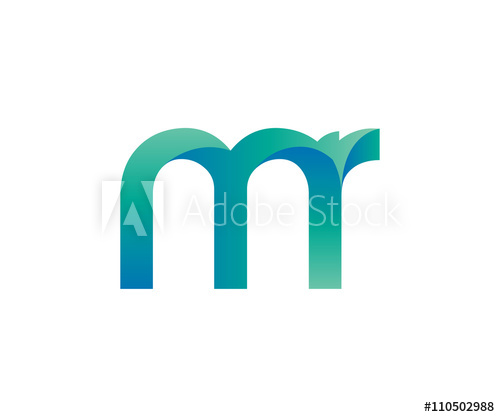 500x417 Colorful Letter M R Logo