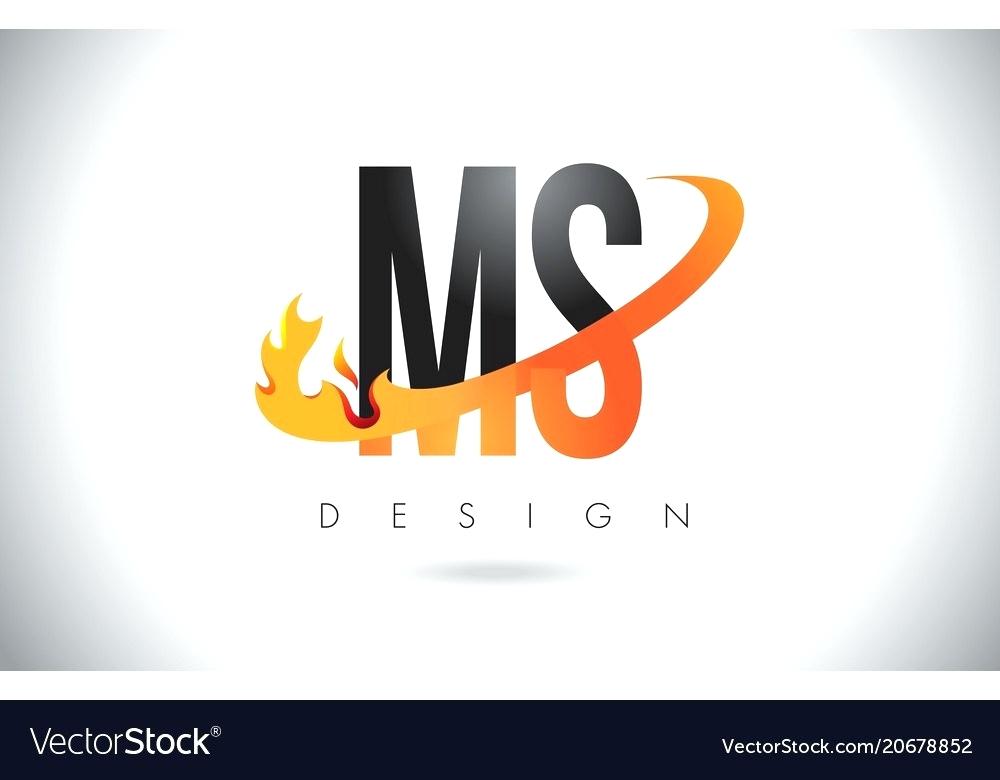 1000x780 Ms M S Letter Logo Design With Black Ink Watercolor Splash Spill