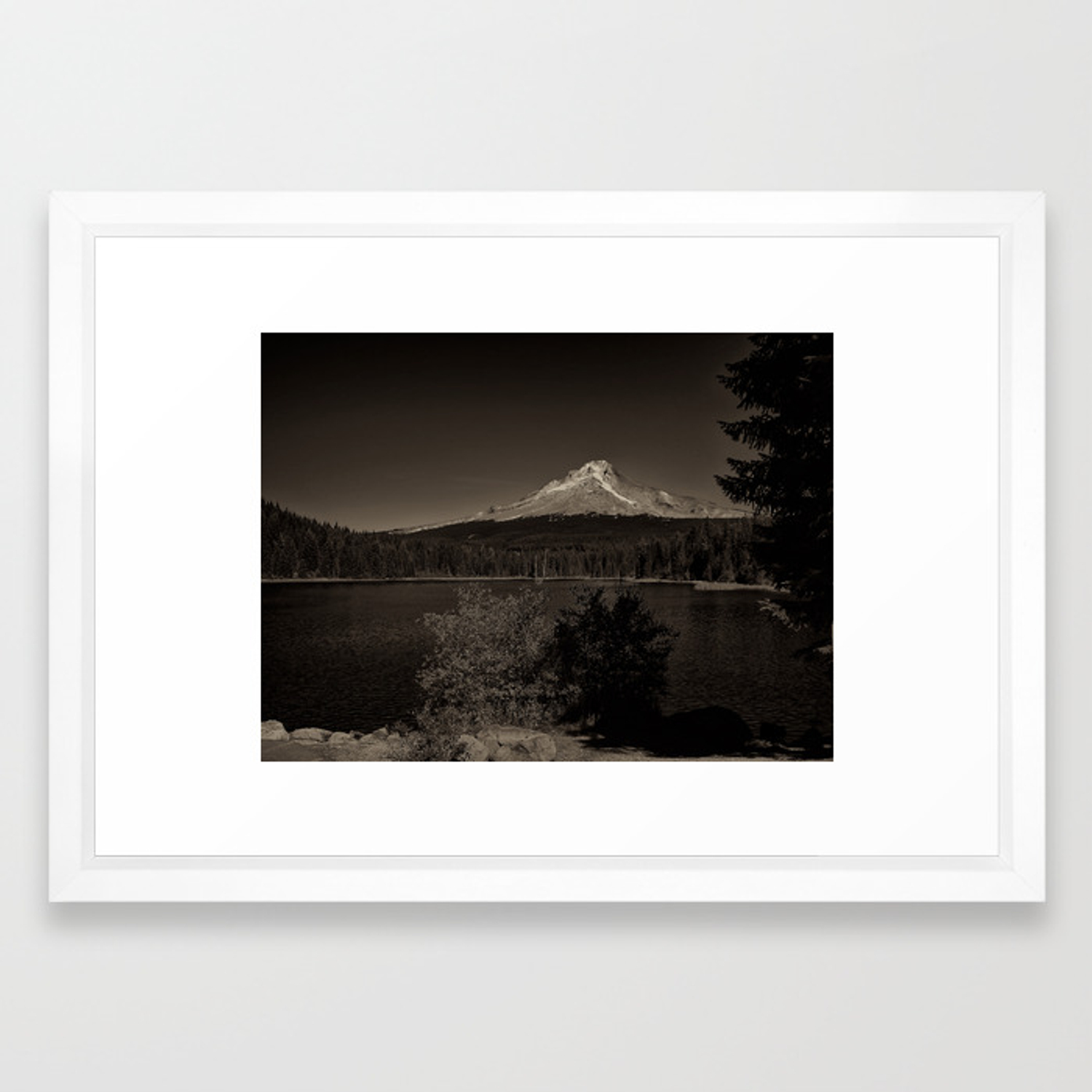 Mt Hood, Oregon Framed Art Print 1500x1500 Mt Hood, Oregon Framed Art Print