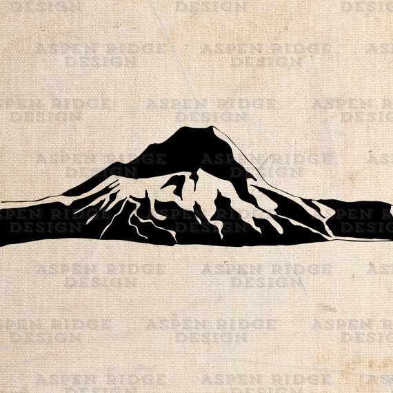 570x570 Mt Hood Graphic Clip Art Wilderness Vector, Mount Hood Art