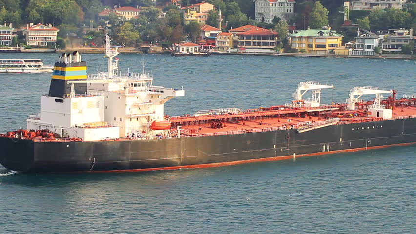Super Tanker Ship Sailing Into Stock Footage Video 852x480 Super Tanker Ship Sailing Into Stock Footage Video