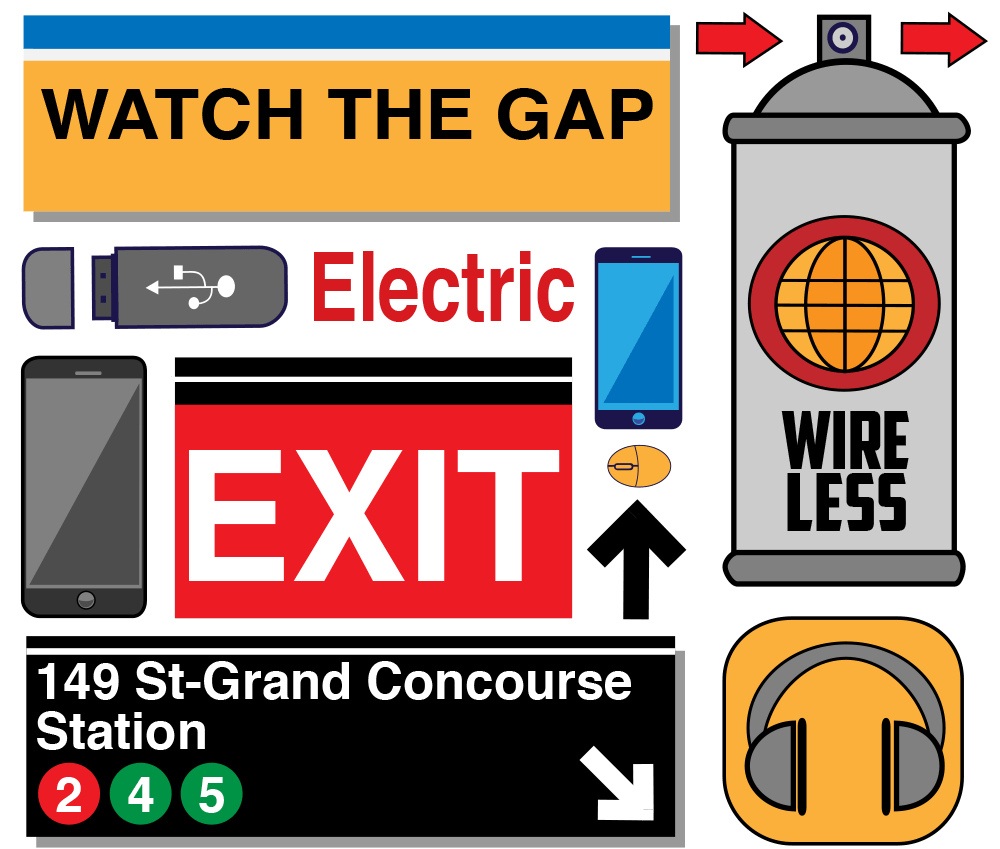 1000x849 Mta Life Nyc A Vector Art Poster Of New Icons Graphics Ryan