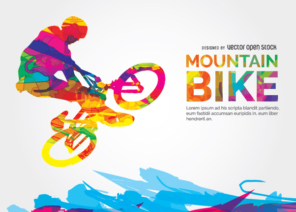 Mountain Bike Free Vector Download Cannypic 602x430 Mountain Bike Free Vector Download Cannypic