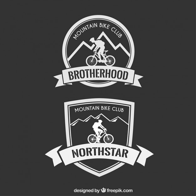 Mountain Bike Badge Vector Free Download 626x626 Mountain Bike Badge Vector Free Download