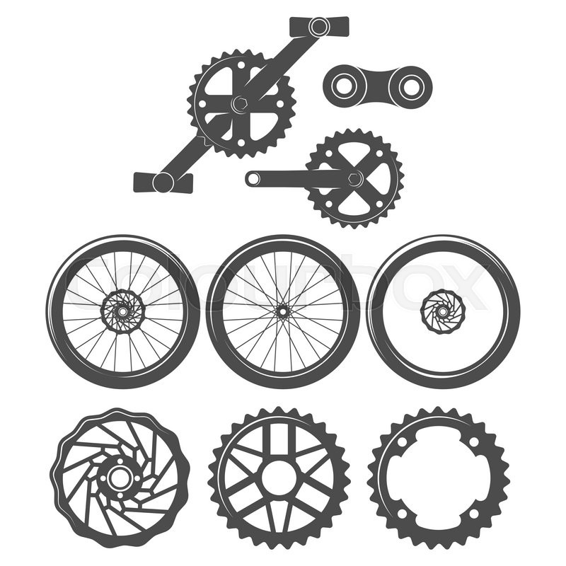 Vintage And Modern Bicycle Logo, Stock Vector Colourbox 800x800 Vintage And Modern Bicycle Logo, Stock Vector Colourbox