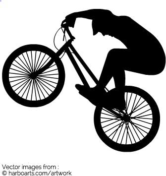 Download Mtb Jumping Silhouette 335x355 Download Mtb Jumping Silhouette