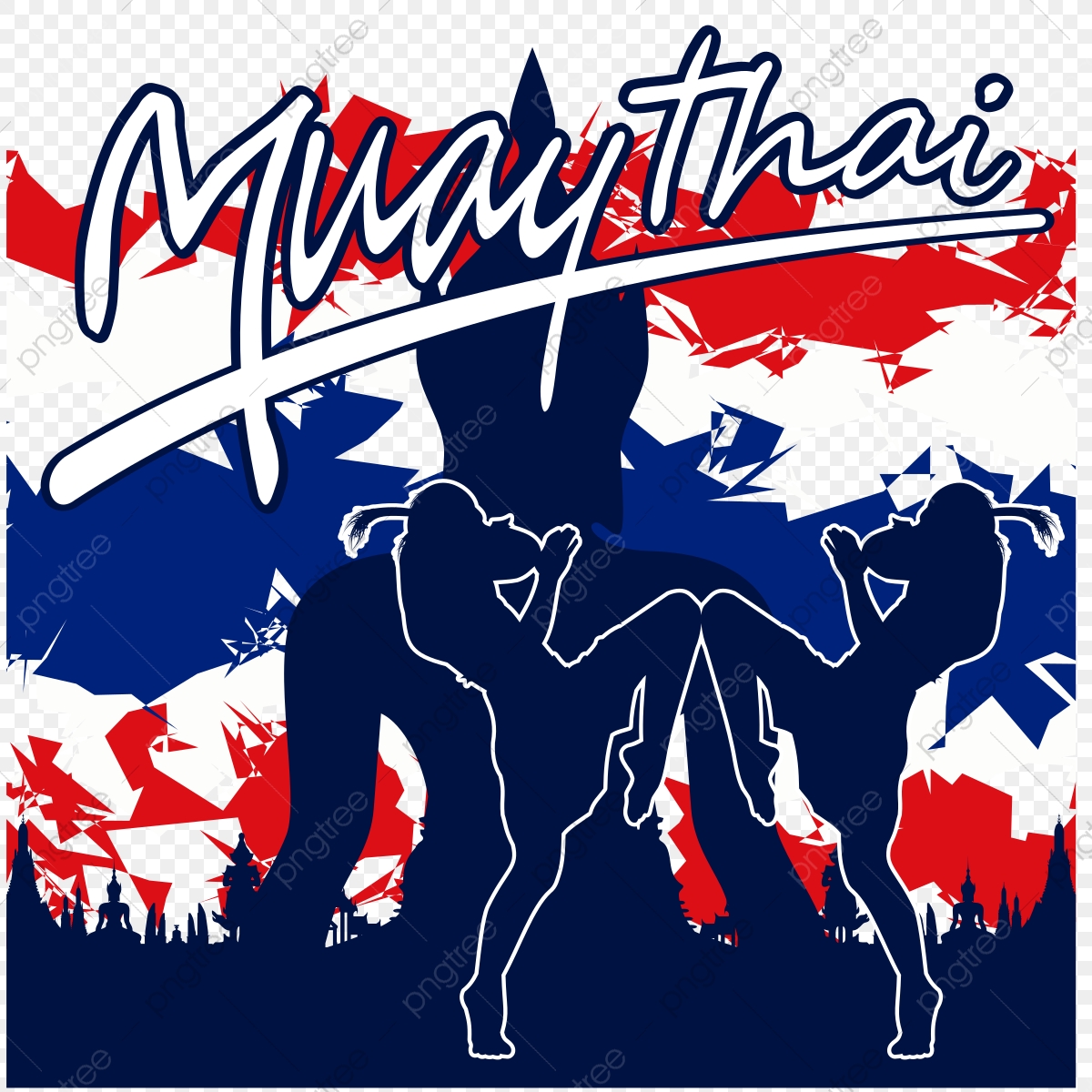 Muaythai Design Illustration, Th Muay, Fight Png And Vector 1200x1200 Muaythai Design Illustration, Th Muay, Fight Png And Vector