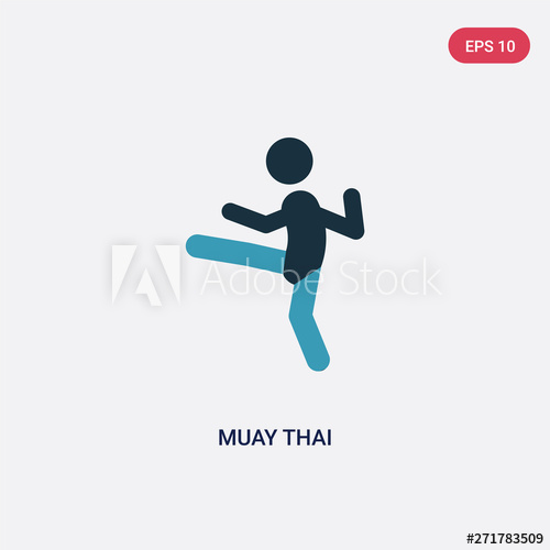 Two Color Muay Thai Vector Icon From Miscellaneous Concept 500x500 Two Color Muay Thai Vector Icon From Miscellaneous Concept