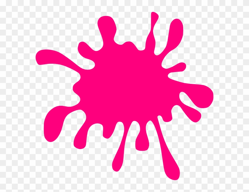 840x648 Pink Splatter Clip Art At Clker Com Vector Clip Art