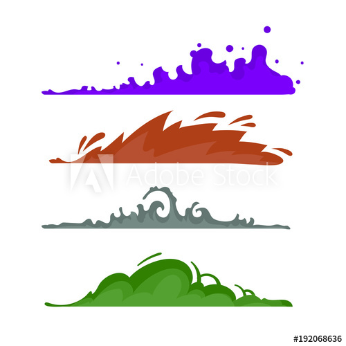 500x500 The Dirt Comes Out From Under The Wheels, Mud, Vector Illustration