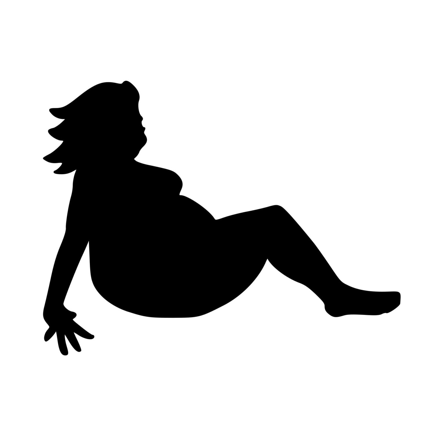 1500x1500 Huge Collection Of 'fat Girl Silhouette' Download More Than