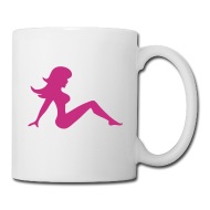 190x190 Sexy Stripper Mudflap Girl Mug Spreadshirt