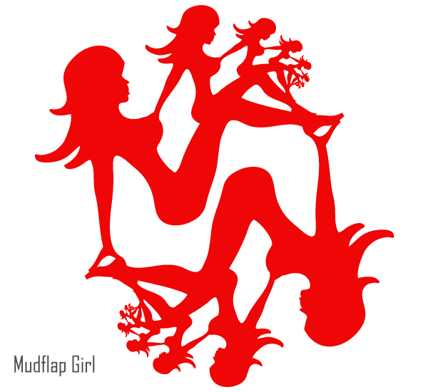 600x550 Free Mudflap Girl Free Vector Silhouette Files, Vectors