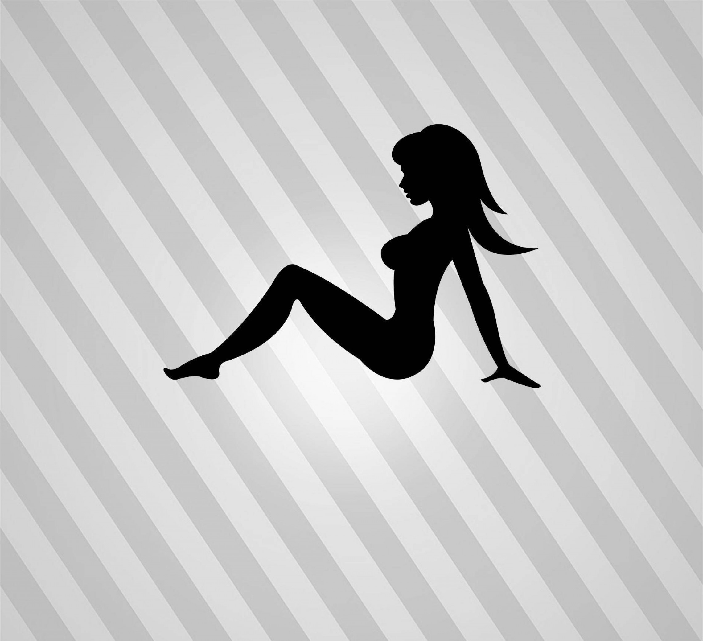 2280x2079 Getdrawings Mud Flap Girls Silhouette Geekchicpro