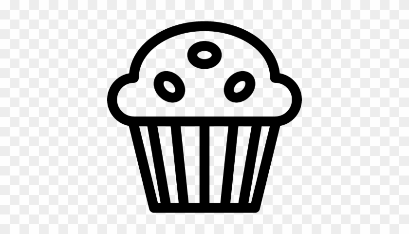 840x480 Raisin Muffin Vector
