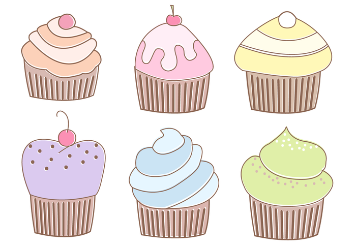 700x490 Free Muffins Vector