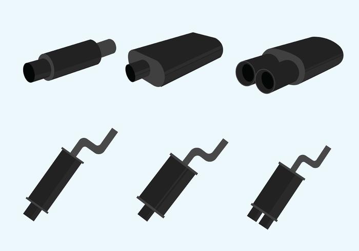 700x490 Muffler Vector Pack