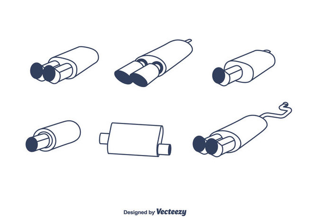 632x443 Muffler Vector Set Free Vector Download Cannypic