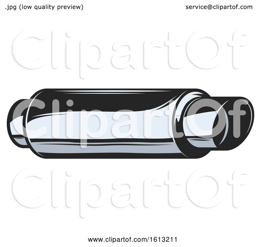 1080x1024 Clipart Of A Muffler Automotive Design
