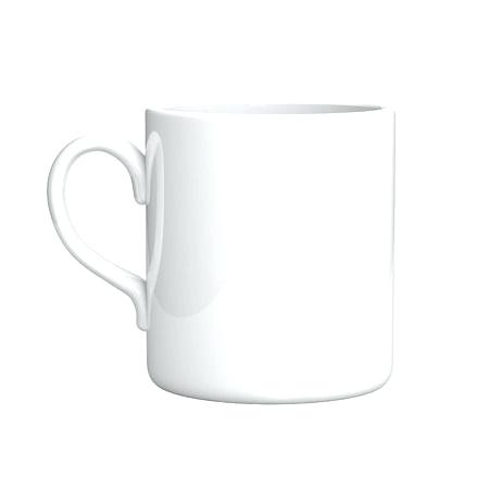 450x450 Template Ceramic White Mug With Royalty Free Vector Image Design Size