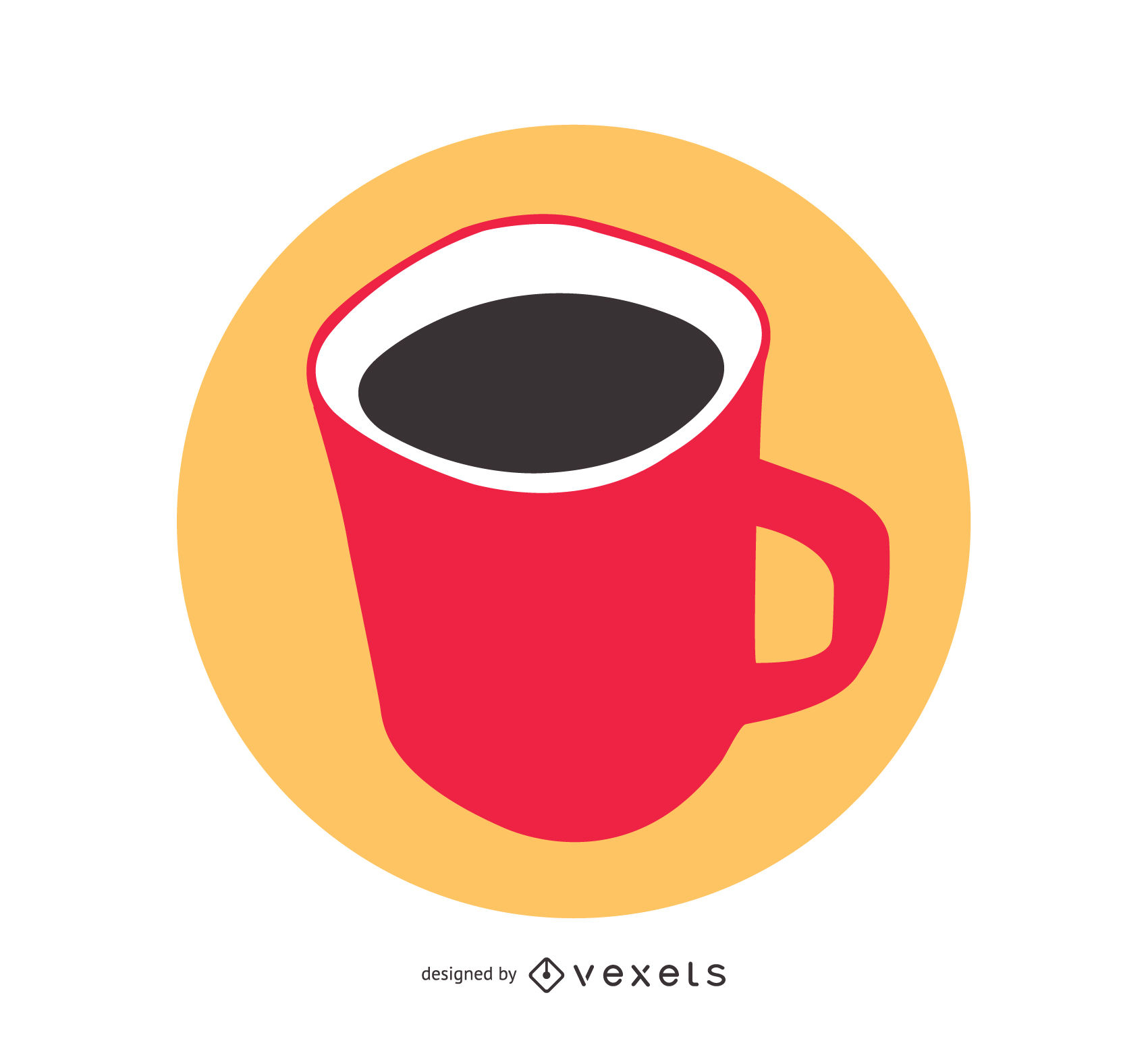 Red Mug Vector 1701x1546 Red Mug Vector