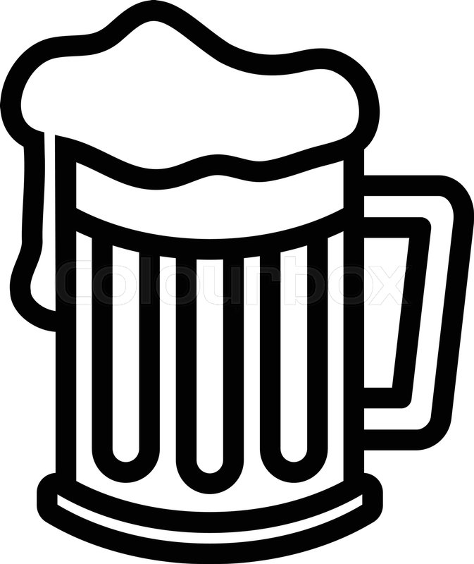 Beer Mug Vector Icon Stock Vector Colourbox 673x800 Beer Mug Vector Icon Stock Vector Colourbox