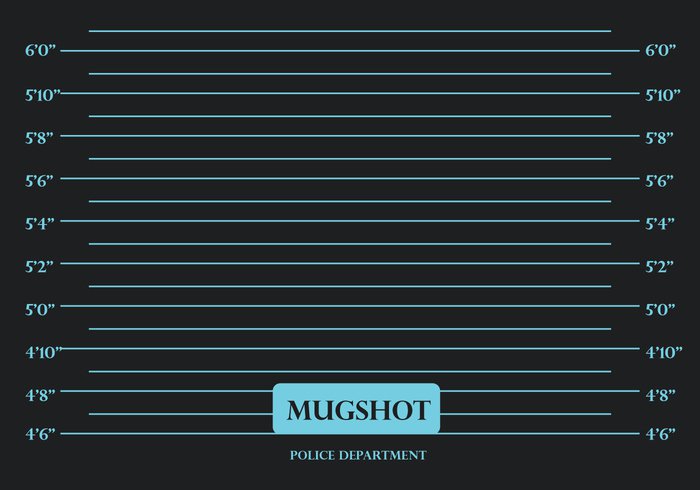 700x490 Mugshot Black Background Vector