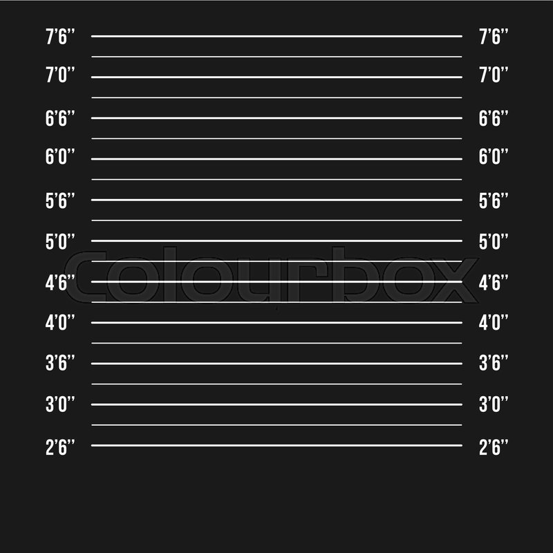 800x800 Mugshot Police Vector Police Mugshot Stock Vector Colourbox