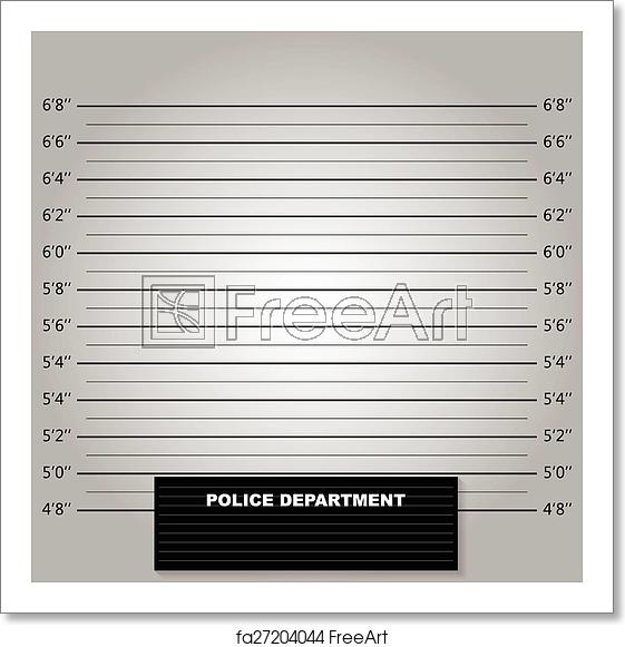 561x581 Free Art Print Of Police Lineup Or Mugshot Background Police