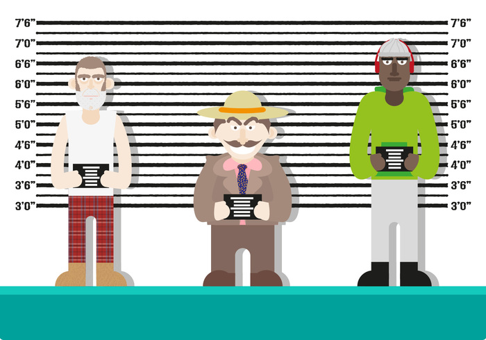700x490 Mugshot Background Characters Police Vector Free Vectors Ui