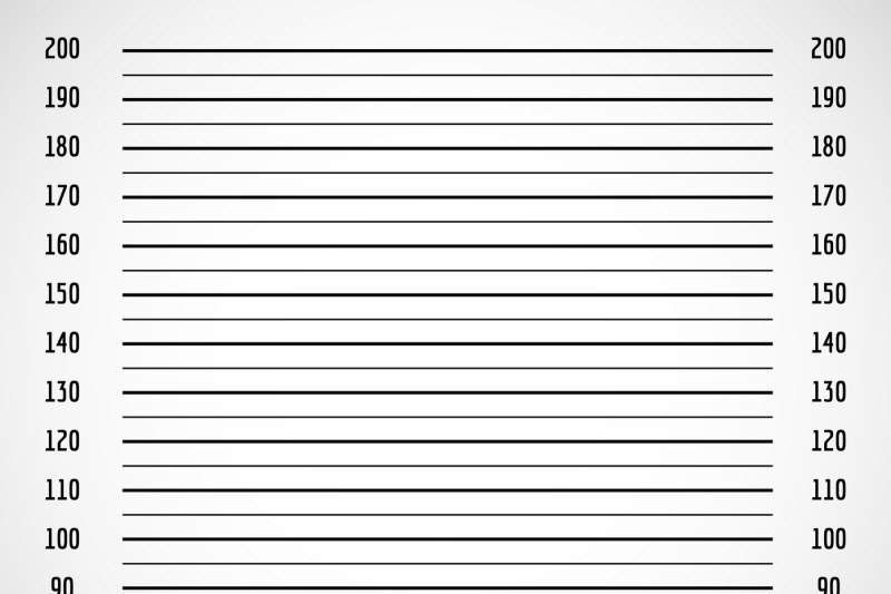 800x533 Photo Background, Criminal Police Mugshot With Centimeter Scale