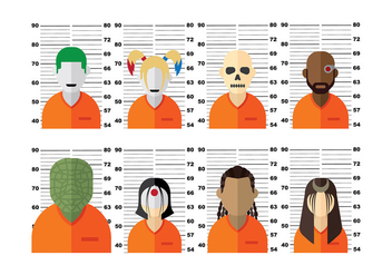 352x247 Vector Grunge Mugshot Background Free Vector Download