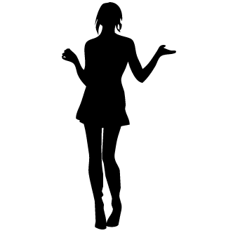 332x332 Vector De Mujer Fashion